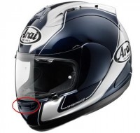 Arai IE-typ RX-7 GP bradový větrák (Dani Pedrosa)